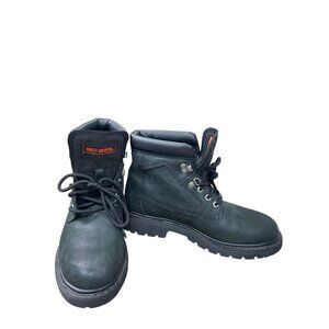 Harley-Davidson Mens Black Leather Ankle Riding Boots Size 8.5M SKU 9022